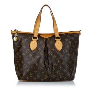 LOUIS VUITTONBrown Canvas Louis Vuitton Palermo